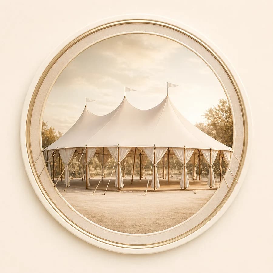 Sailcloth tent
